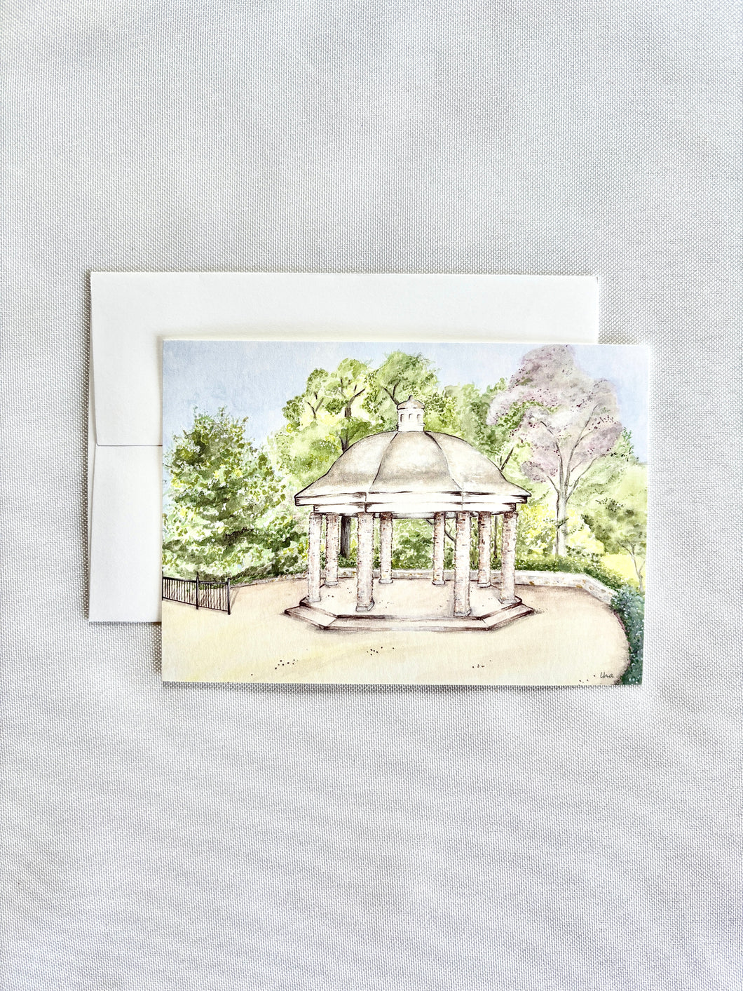 Gazebo Notecard and Envelope