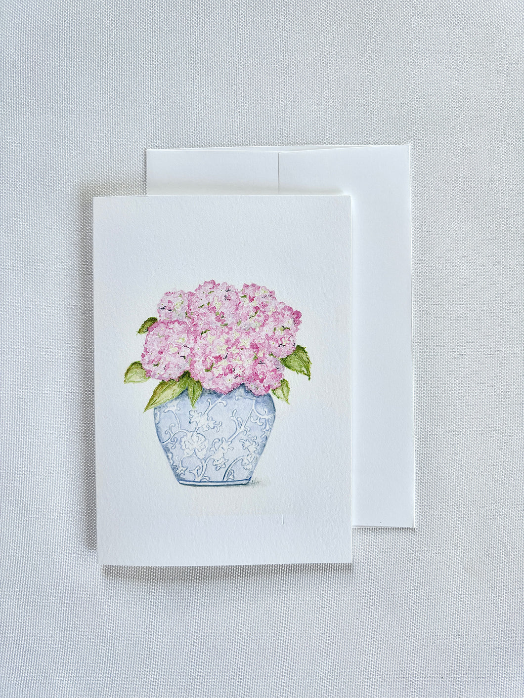 Hydrangea Note Cards with Envelopes