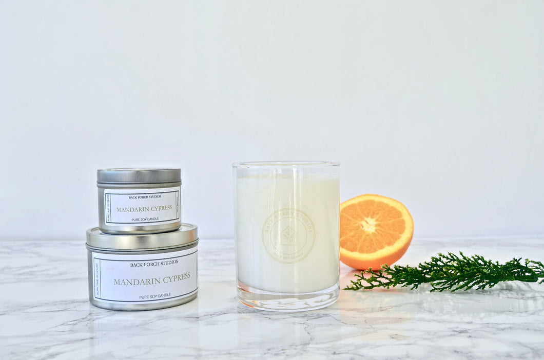 Mandarin and Cypress