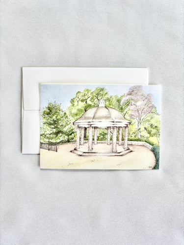 Gazebo Notecard and Envelope