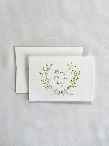 Happy Mother’s Day Folded Note Card with Envelope