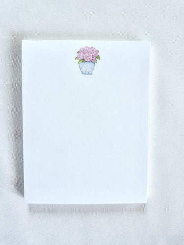 Hydrangea Note Pad