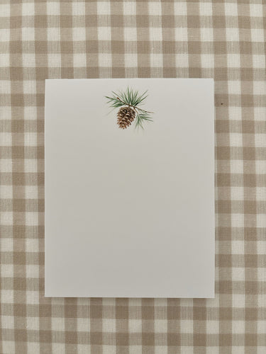 Pine Cone Notepad