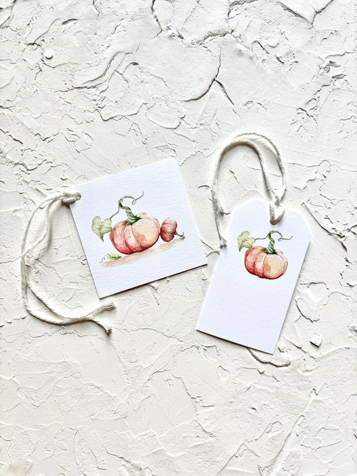 Pumpkin Gift Tag