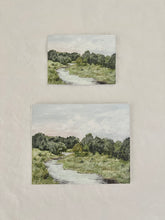 "Summer Landscape", print of original artwork by Lisa Aldridge