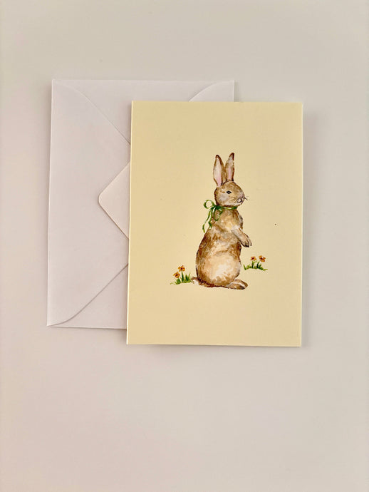Rabbit Gift Enclosure with Envelope
